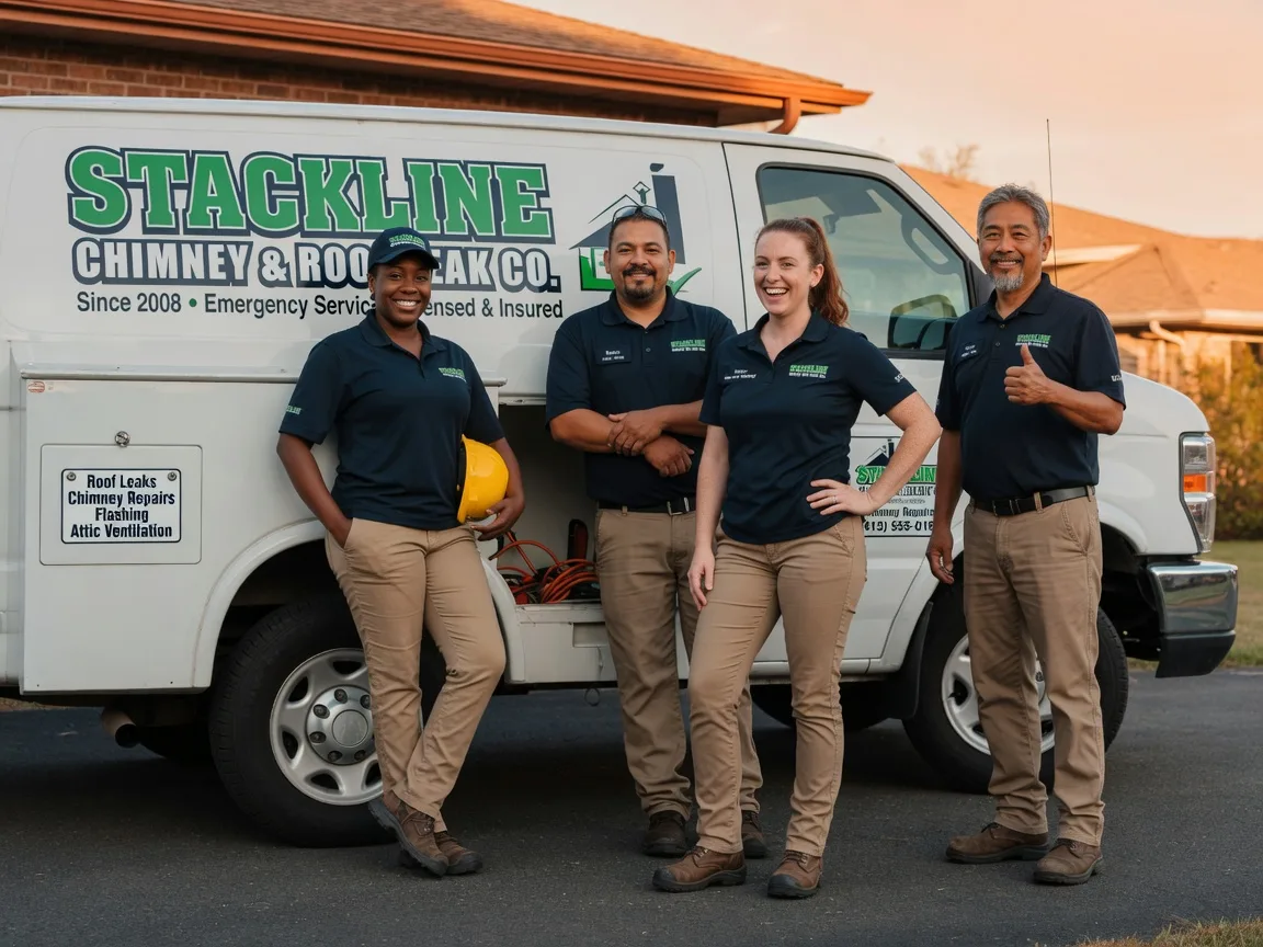 Chimney flashing repair company in Okemos, MI